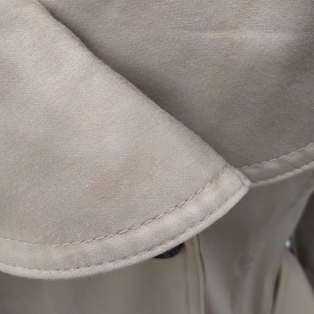 Esprit Size 12 Tan Trench *has spots* - Picture 13 of 16